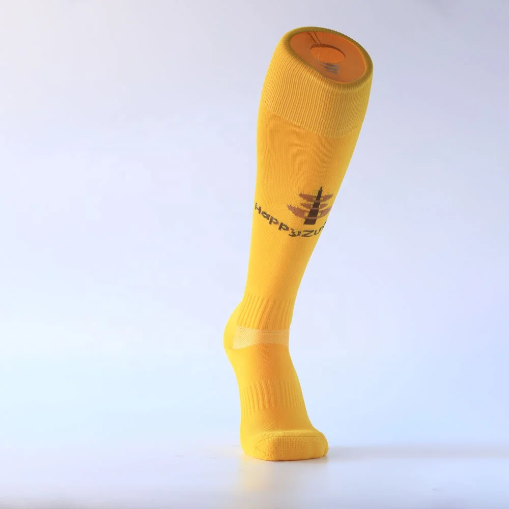 HappyZufeng what grip socks do footballers wear in socks football boots gold orange football soccer socks