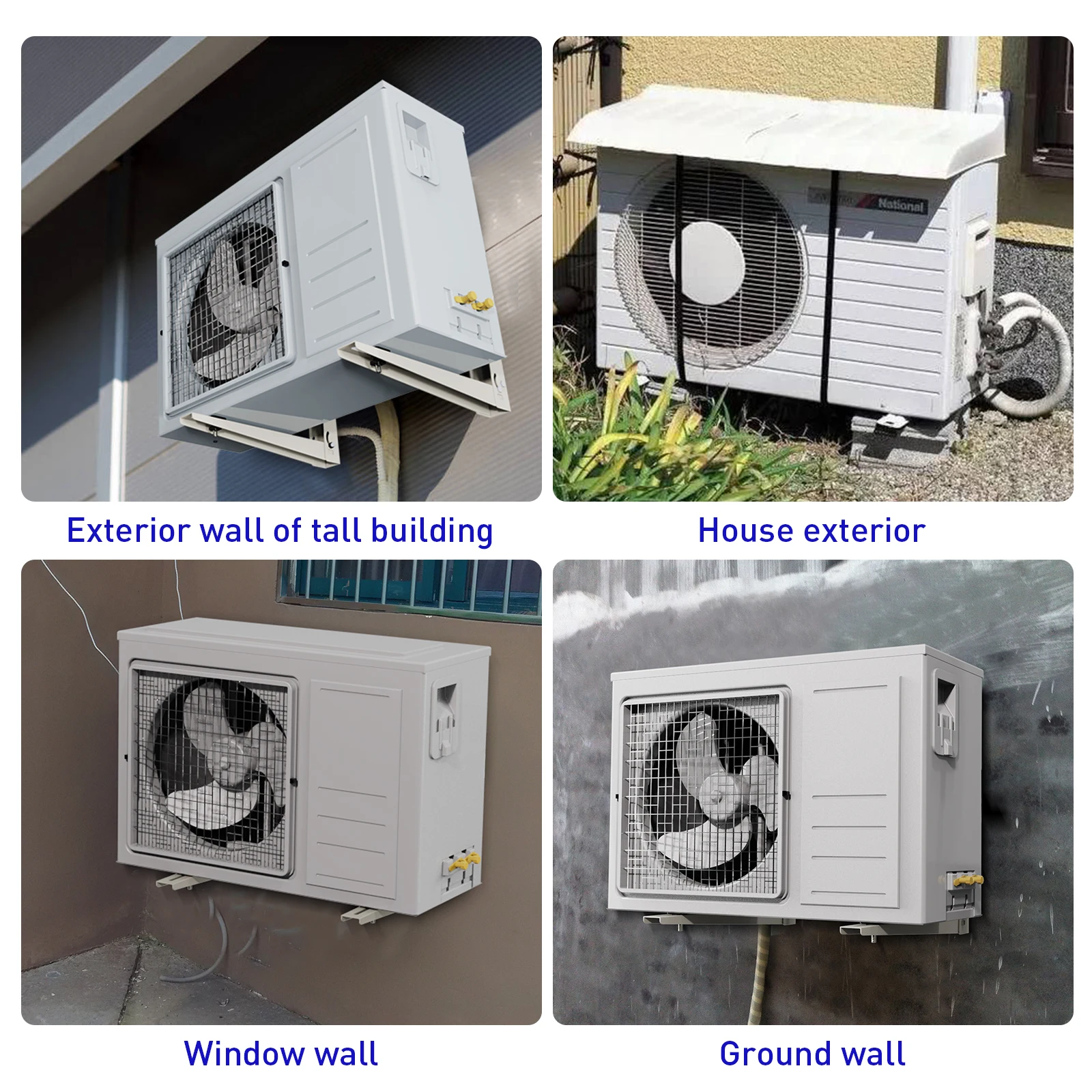 Wholesale support air conditioner Ac bracket split mounting angle folding outdoor stand Ac bracket