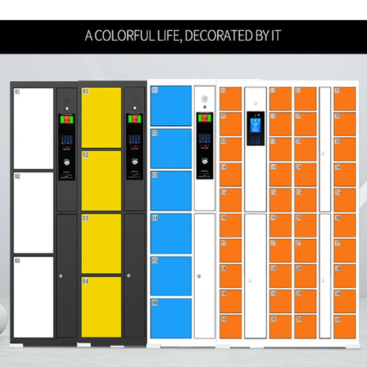 Public Usage Locker Intelligent Locker With System Smart Digital Smart Storage Locker