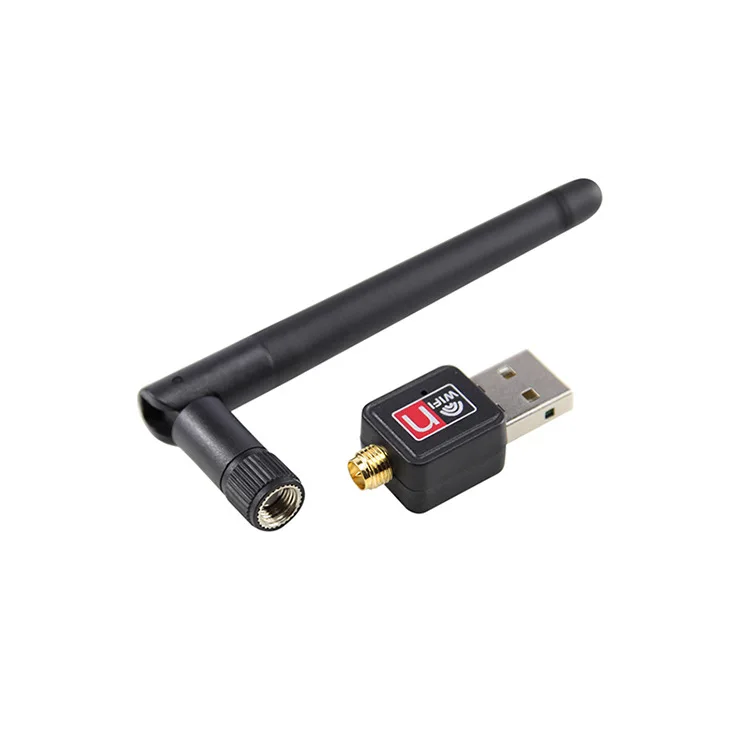 Custom Logo Free Driver Usb 600Mbps Wi Fi 5Ghz Antenna Usb Ethernet Pc Wi-Fi Lan Dongle Ac Receiver Wifi Adapter