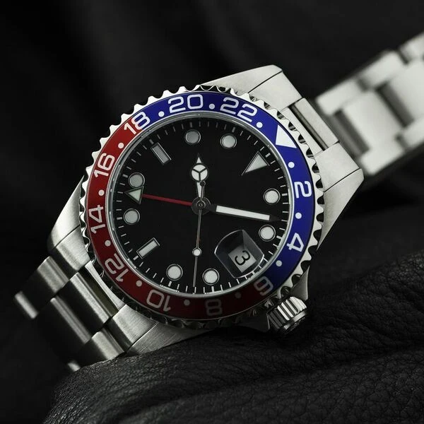 Ry-M1003 Hot Selling Top Brand Men Watches Brand Alloy Band Own Luxury Calender Watch Men Chronograph Quartz watches