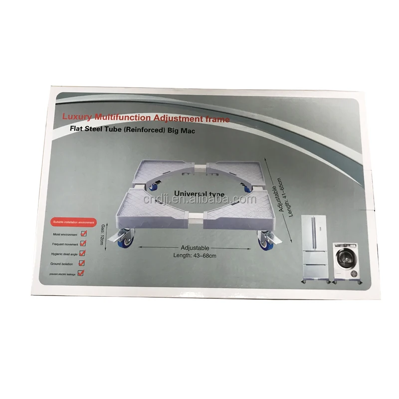 V-STAR  Refrigerator Stand With 4 Strong Feet for Dryer and Washer