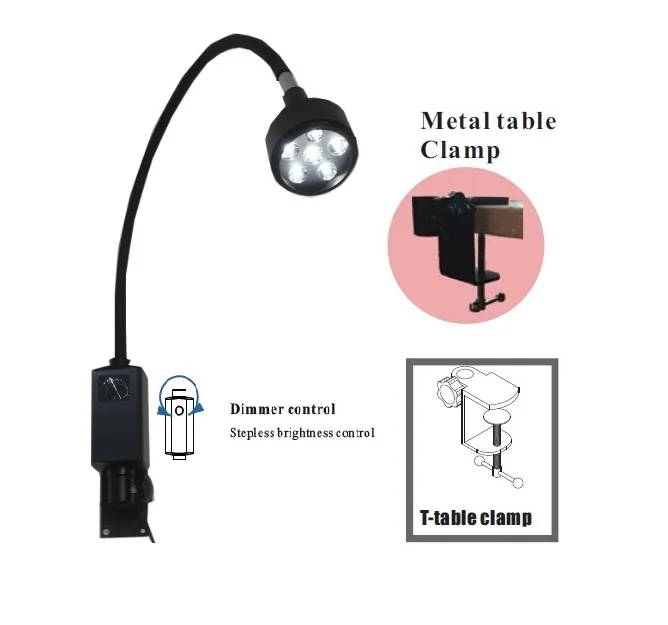 ENT Gynecology hospital lamp LED Examination Lamp table clamp type