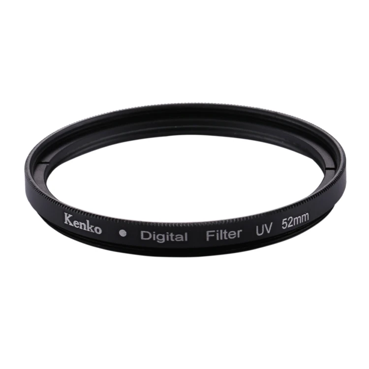 High Quality Optical Glass Camera Frame Lens Filter 52mm Uv Filter for Digital Camera for Photography(Black)