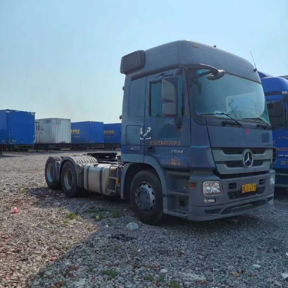 Дешевый б/у Actros автомобильный прицеп тягач цена торговля