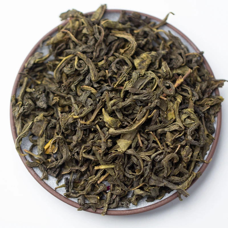 China Orange Green Tea for cold & iced drinks Orange Green bubble flavor milk Tea