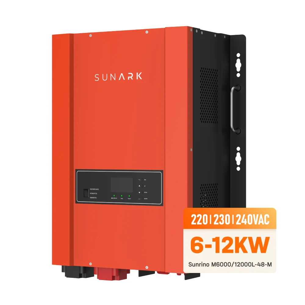 Однофазный низкочастотный Pv инвертор Sunark 6 кВт 12 220 В солнечный для кондиционера