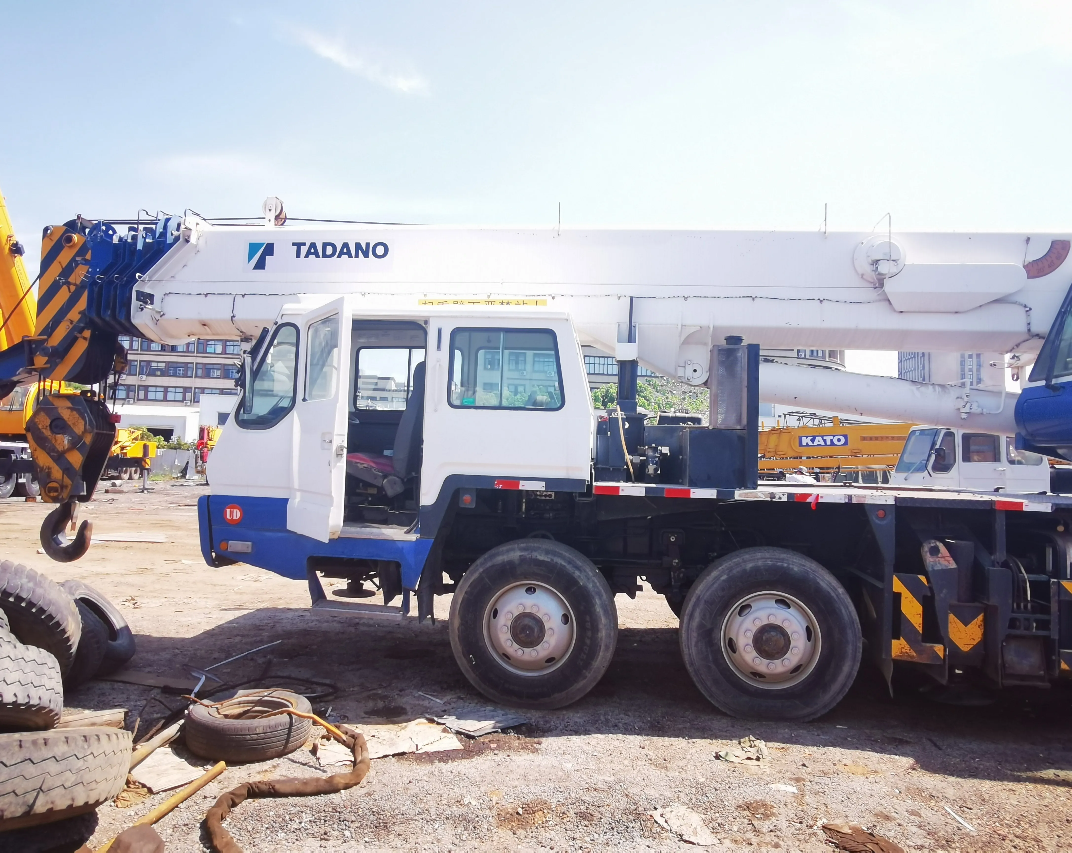 Hot sale Used TADANO GT-550E truck crane With Good Conditionl Japan 55Ton Used GT-550E Wheel crane in stock