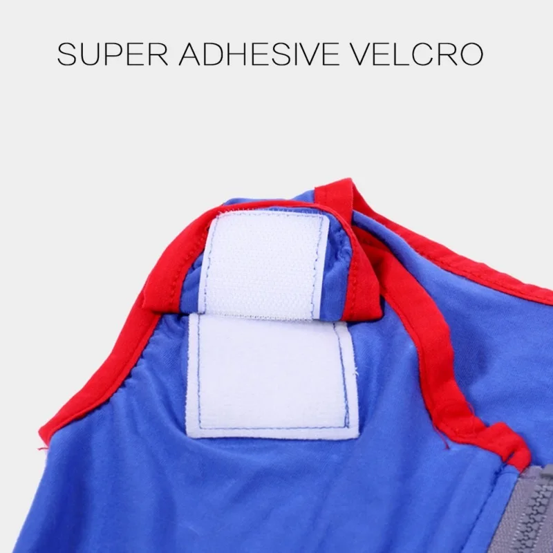 Pet Recovery Suit Dog Surgery Sterilization Service Cotton Recovery Clothes For Cats Dogs Pets With Zipper