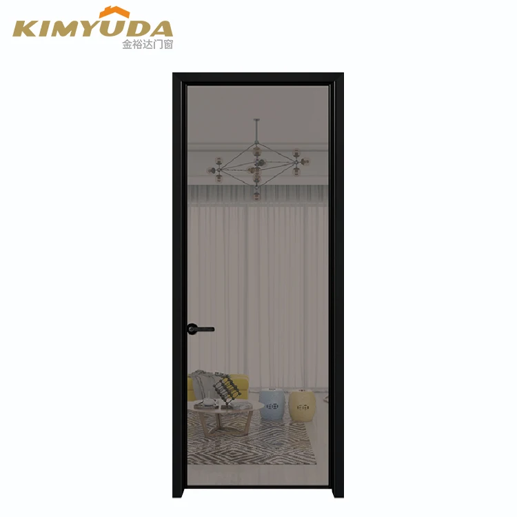JYD Customized Size Aluminium Toilet Door Aluminium Hinged Doors Other Swing Doors For Sale
