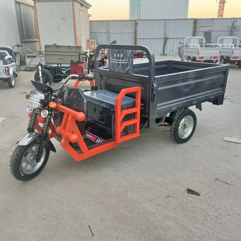 Wholesale Export Durable Cheap Adult Electric Tricycle 3 Wheeler Electric Cargo Tricycle