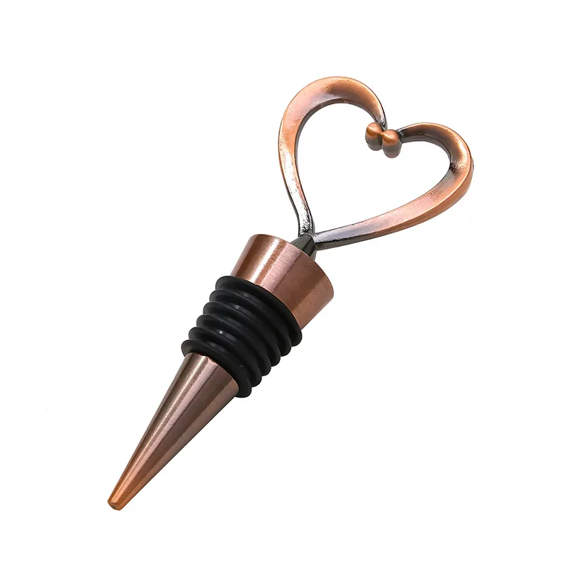 High Quality Heart Wine Stopper Heart Shape Bottle Stopper Wine Champagne Stopper