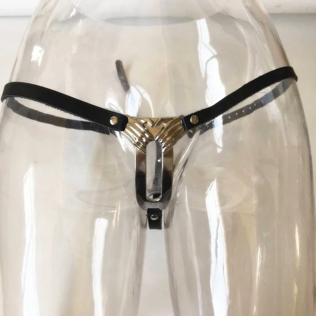 BDSM Women Metal Bondage Restraints Female Chastity Belt Sexy Briefs Adult Games Sex Products Tools For Woman