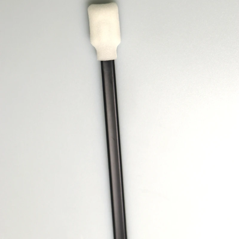 TX707 Lint Free Black Handle Printer Cleaning Foam Tip Swab Cleanroom
