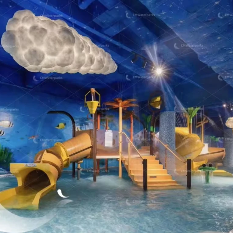 Cmwaterparks Крытый отель проектный корпус из стекловолокна многоразовый Водный дом для аттракционов аквапарк