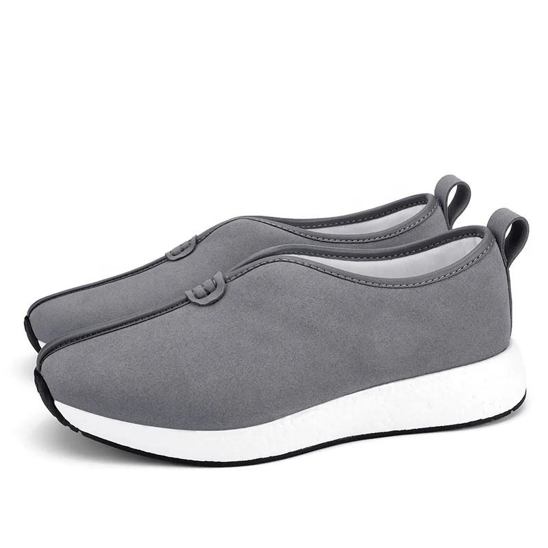 China Factory Custom Breathable Anti-slipery ETPU Rubber Sole Buddhist Monk Strap Men Kungfu Shoes