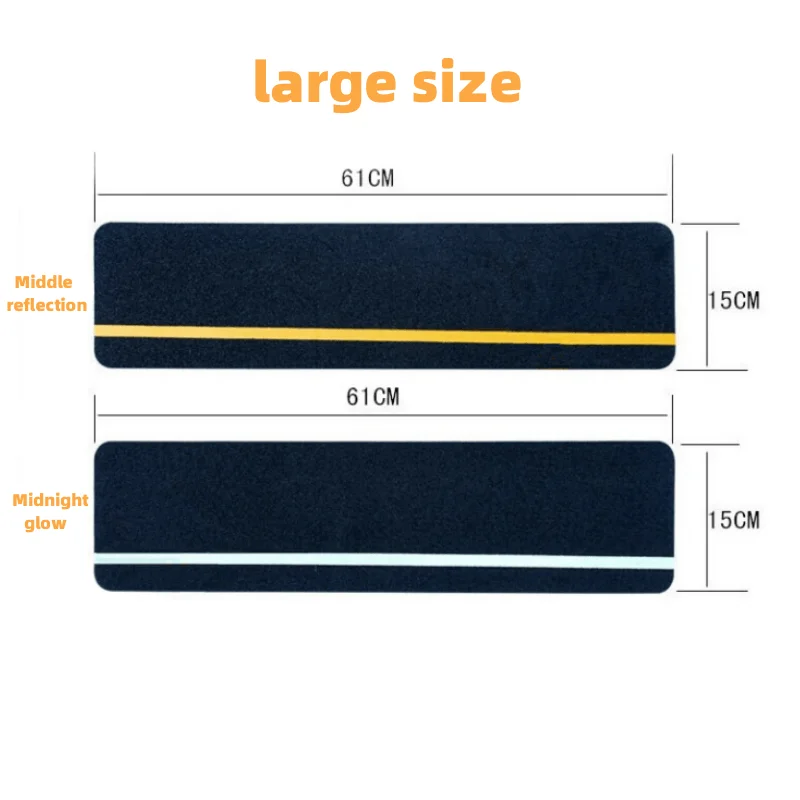 610mm Wide Grit Outdoor Waterproof Adhesive Sticker Floor Grip Glow Mastic Anti Slip Non Skid Safety Tape