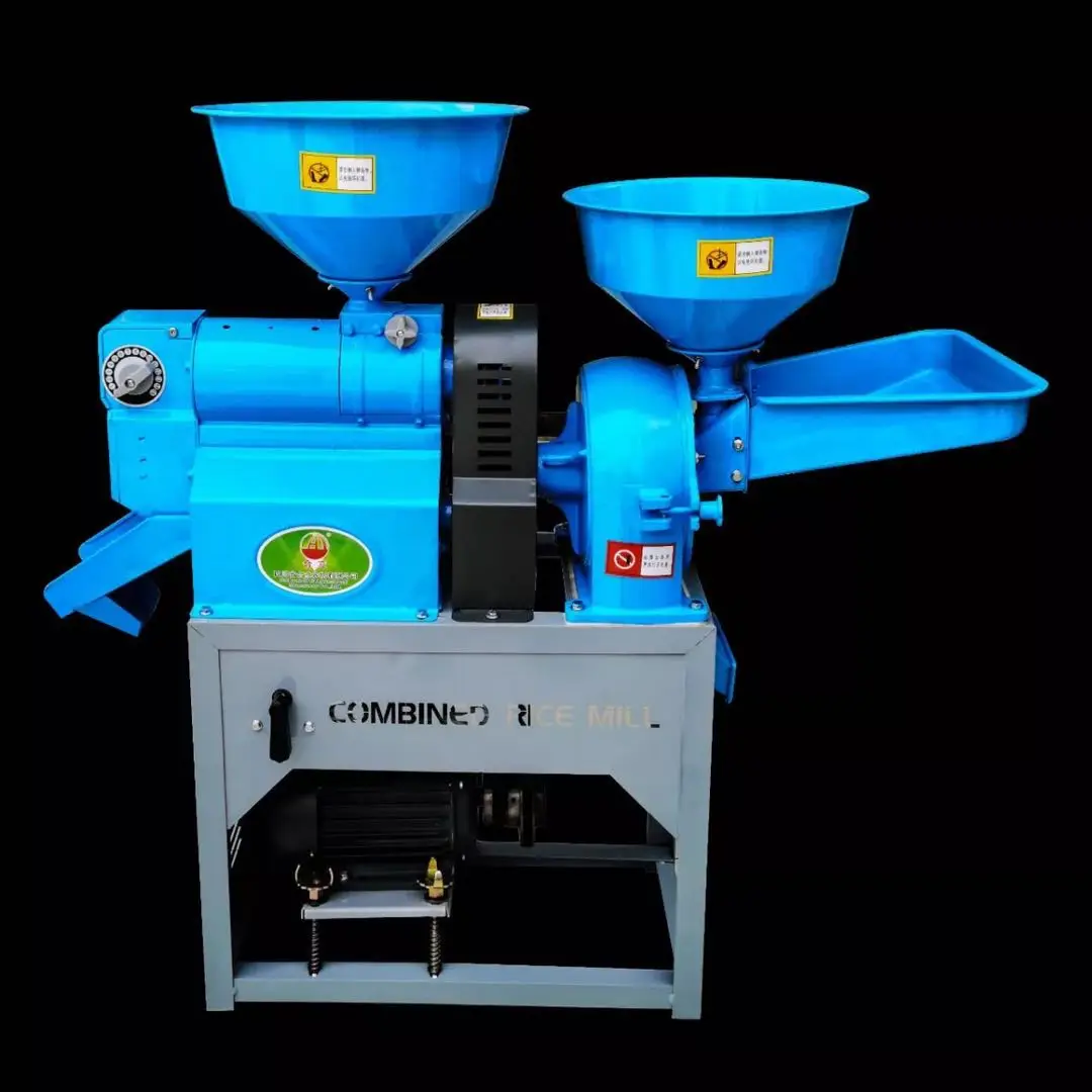 HELI top sale of mini combine rice milling / grain grinding  flour machine  good quality work stable fast and clean
