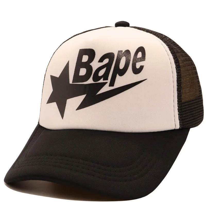 5 Panel Trucker Hat Custom Printed logo Men Hats Trucker Hat With Rope