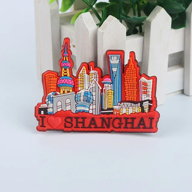 Cartoon creative resin magnetic refrigerator sticker customized personality PVC soft glue three-dimensional refrigerator sticker