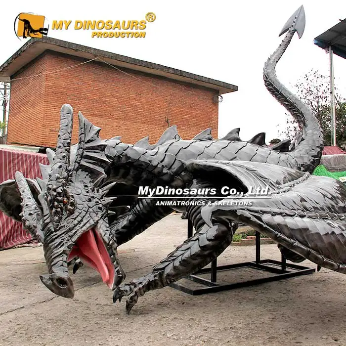 Уличное украшение My Dino XJ109 стекловолоконная скульптура с большим