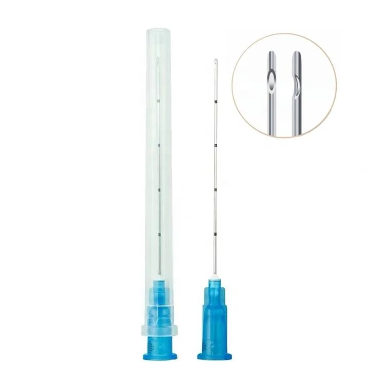 
Бесплатная доставка, Мартовская рулетка с тупым кончиком для лица, микро-игла 25 гx2, для шприц для ПК 