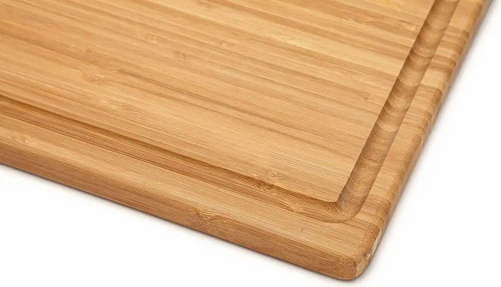 High Quality Large Organic Bamboo Kitchen Chopping Block Wood Cutting Chopping Board with Juice Groove