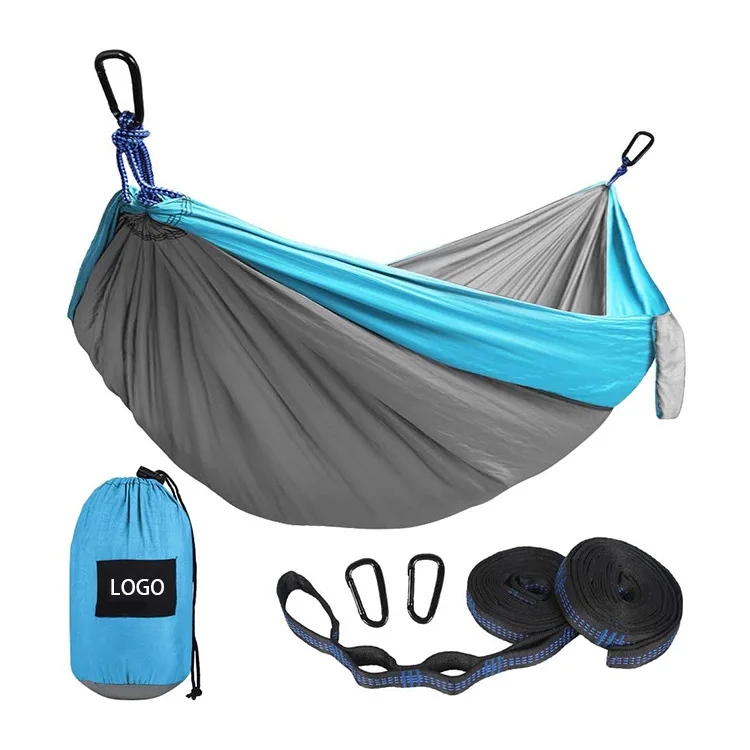 Camping Hammock Double Lightweight Hammock with Hanging Ropes for Backpacking Hiking Travel Beach Garden