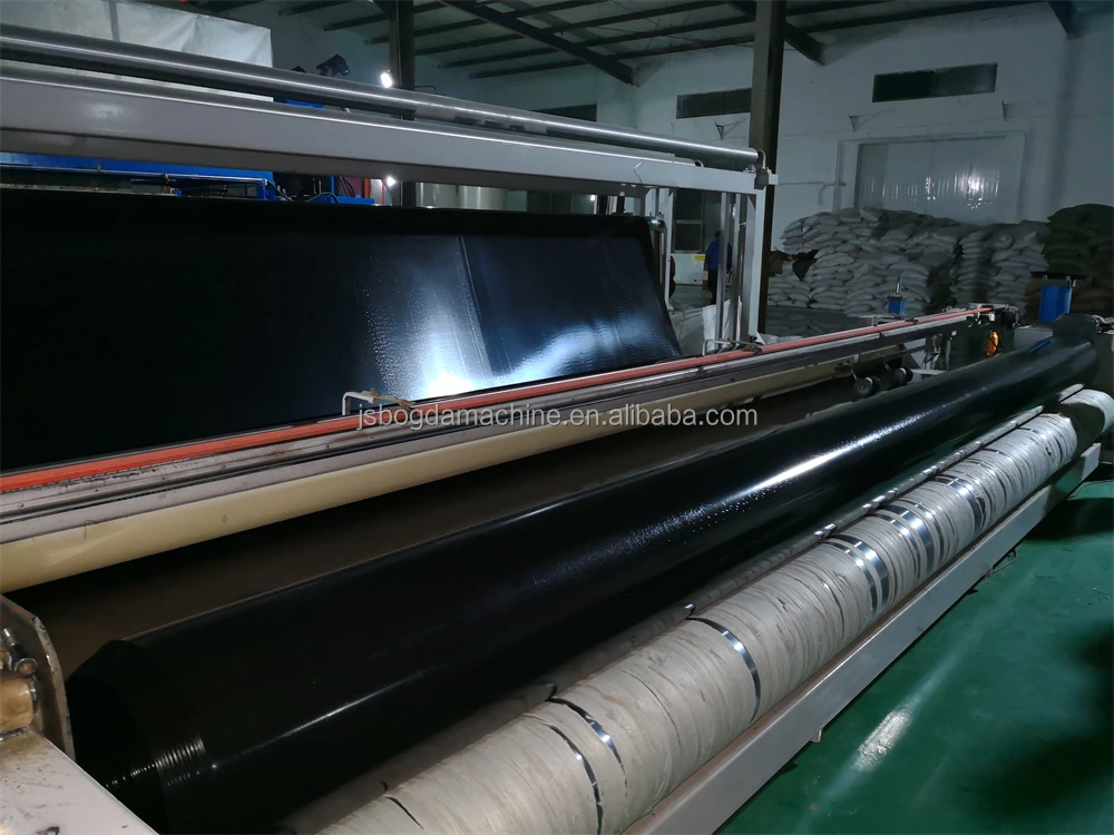 BOGDA PE Polyethylene Waterproof Geomembrane Roll Extrusion Production Line Extruder Machine For Geosynthetic