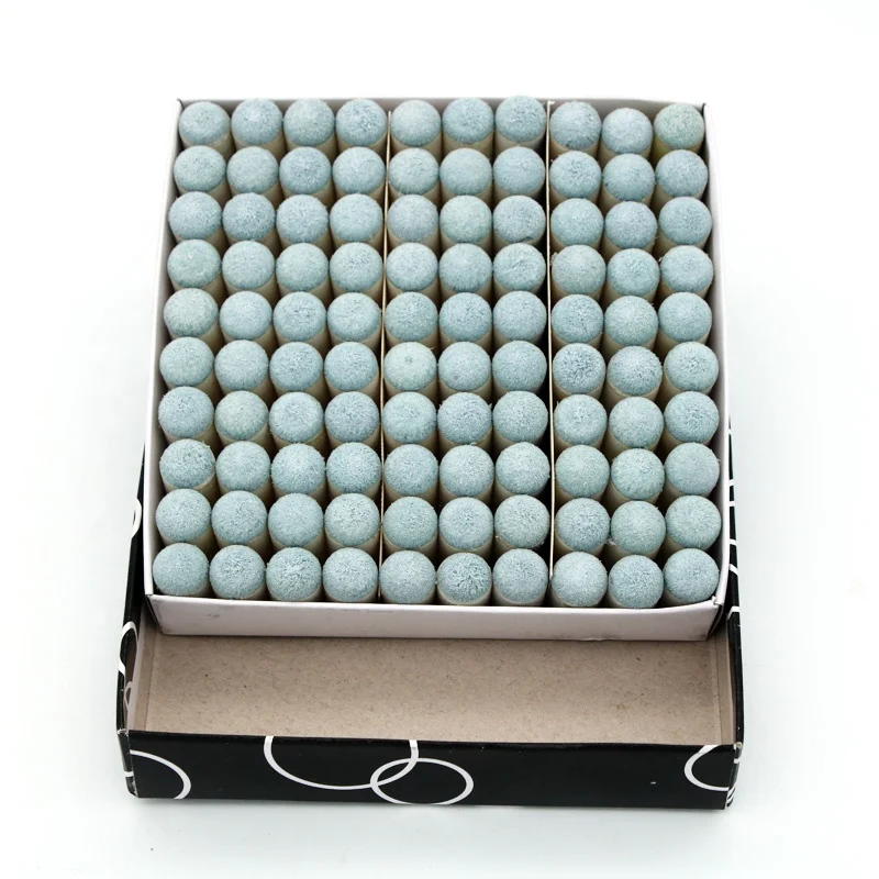 Set of 100 Pieces Billiard Pool Cue Tip Slip On Cue Tips 11mm 12mm 13 mm Option