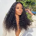 Wholesale Full 100% Human Hair Curly 13x4 4x4 Glueless Lace Wigs Blonde Color Kinky Curl Lace Front Wig For Black Women Vendor