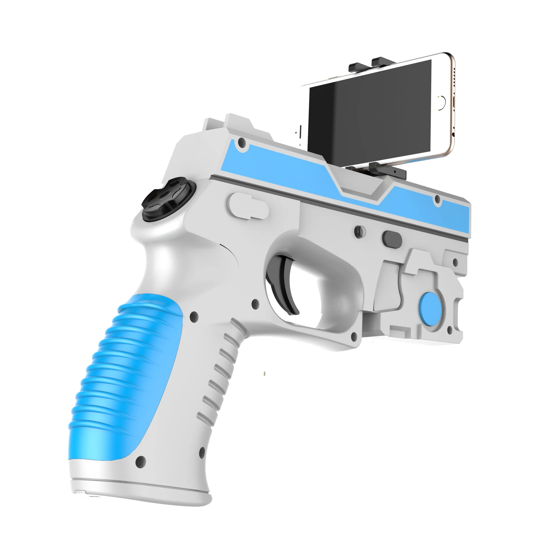 
Kids Toys AR VR Toy Gun with Cell Phone Stand Holder for Multiplayer Battle Remote Sensing Game 
