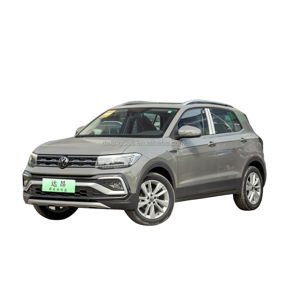 2024 Wholesale VW T-cross vehicle turbo-charge 5-Seat Left Steering Leather Seats and Gas/Petrol Fuel Volkswagen Automobile Cars