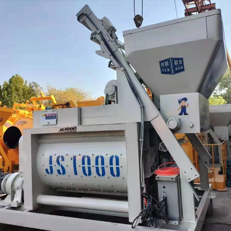 Automation JS1000 Concrete Mixer 1000 Twin-shaft Concrete Mixer Manufacturer