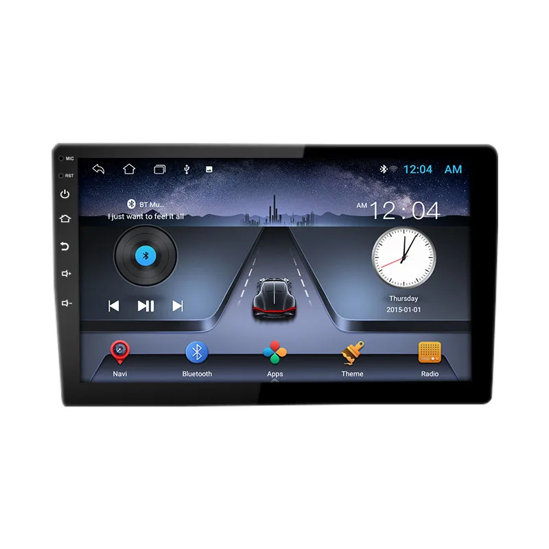 9 дюймов 10in универсальный автомобильный dvd плеер встроенный hd android навигации автомобиля