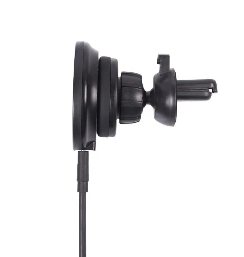
 Qi 15W Chargeur Sans Fil Magnetique Caricatore Cargador Inalambrico магнитное беспроводное автомобильное зарядное устройство для iPhone12 Magsafe  