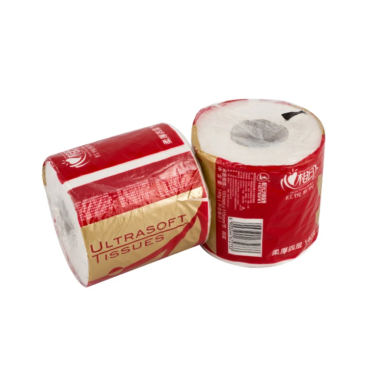 Custom printed high quality ldpe plastic tissue toilet paper plastic packaging bags