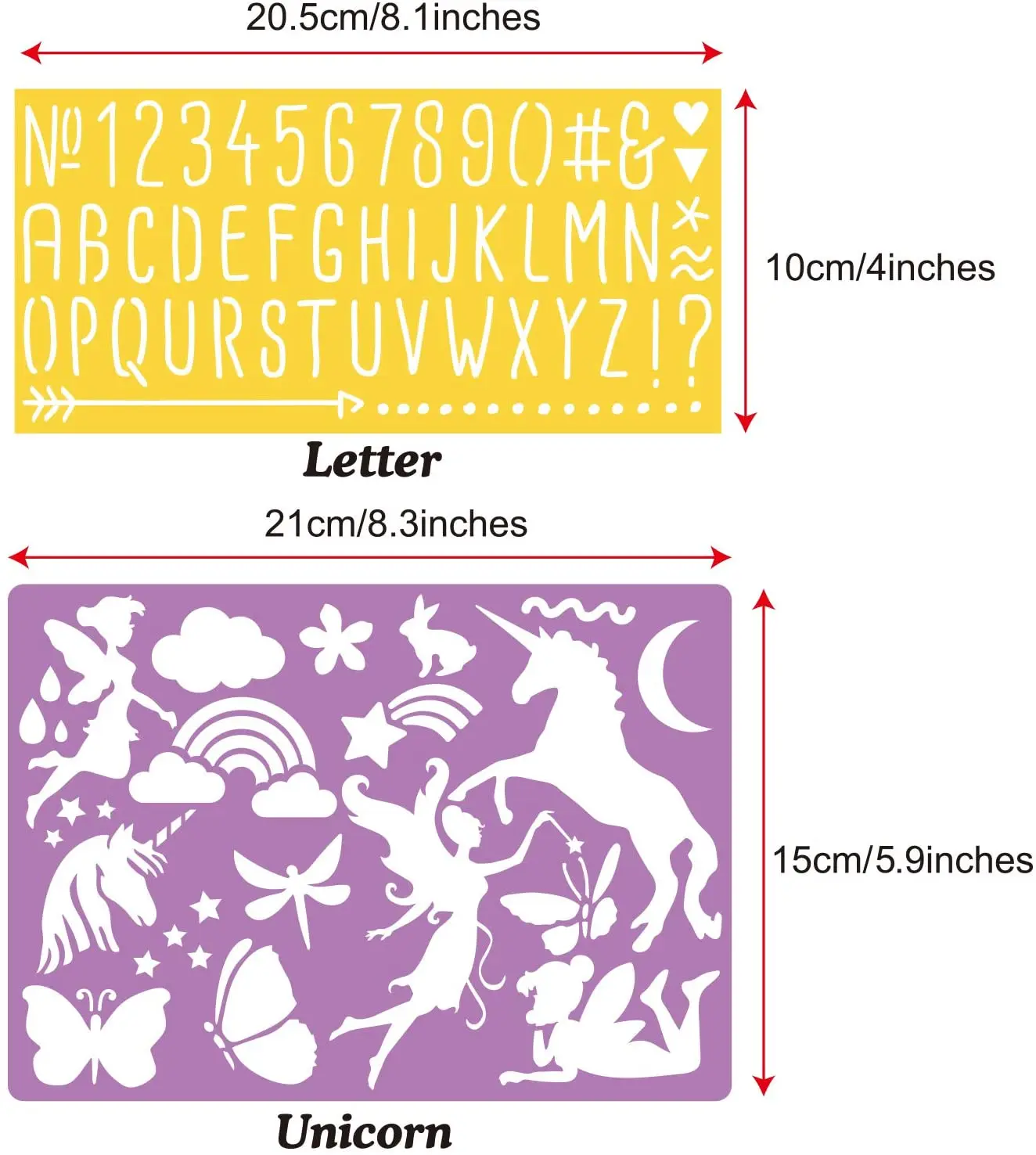 Drawing Stencils for Kids Creative Art Set for Kids Travel Activities