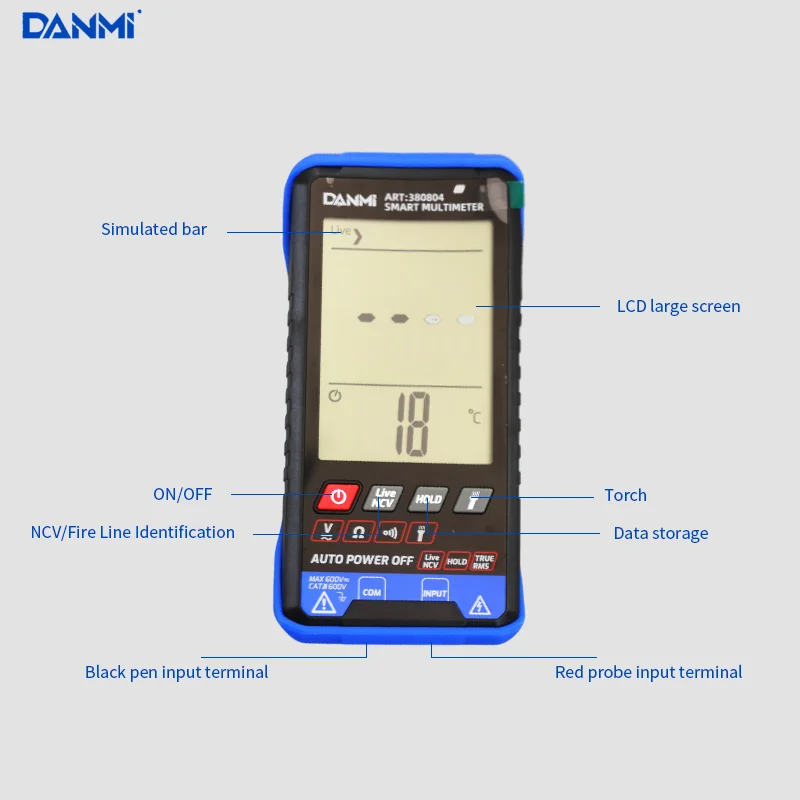 Цифровой мультиметр DANMI