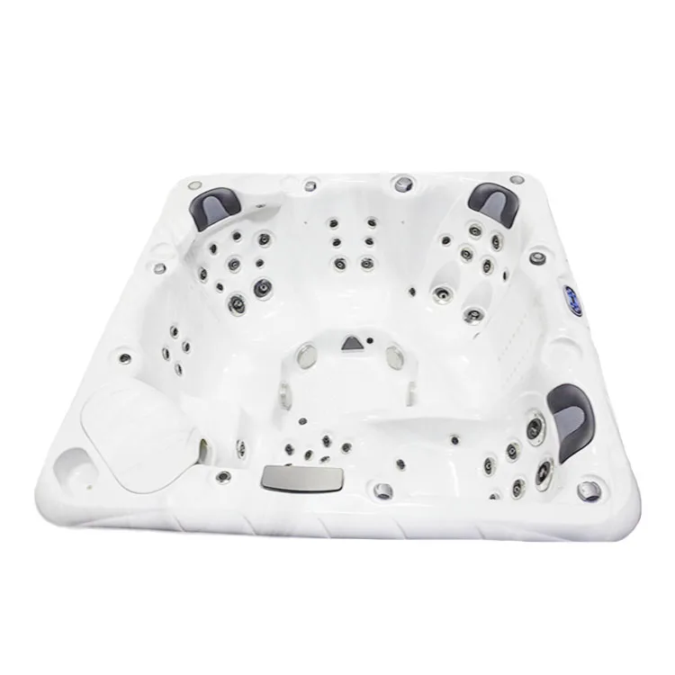 New outdoor spa bath air jet massage outdoor spa 5-7 person hot tub spa