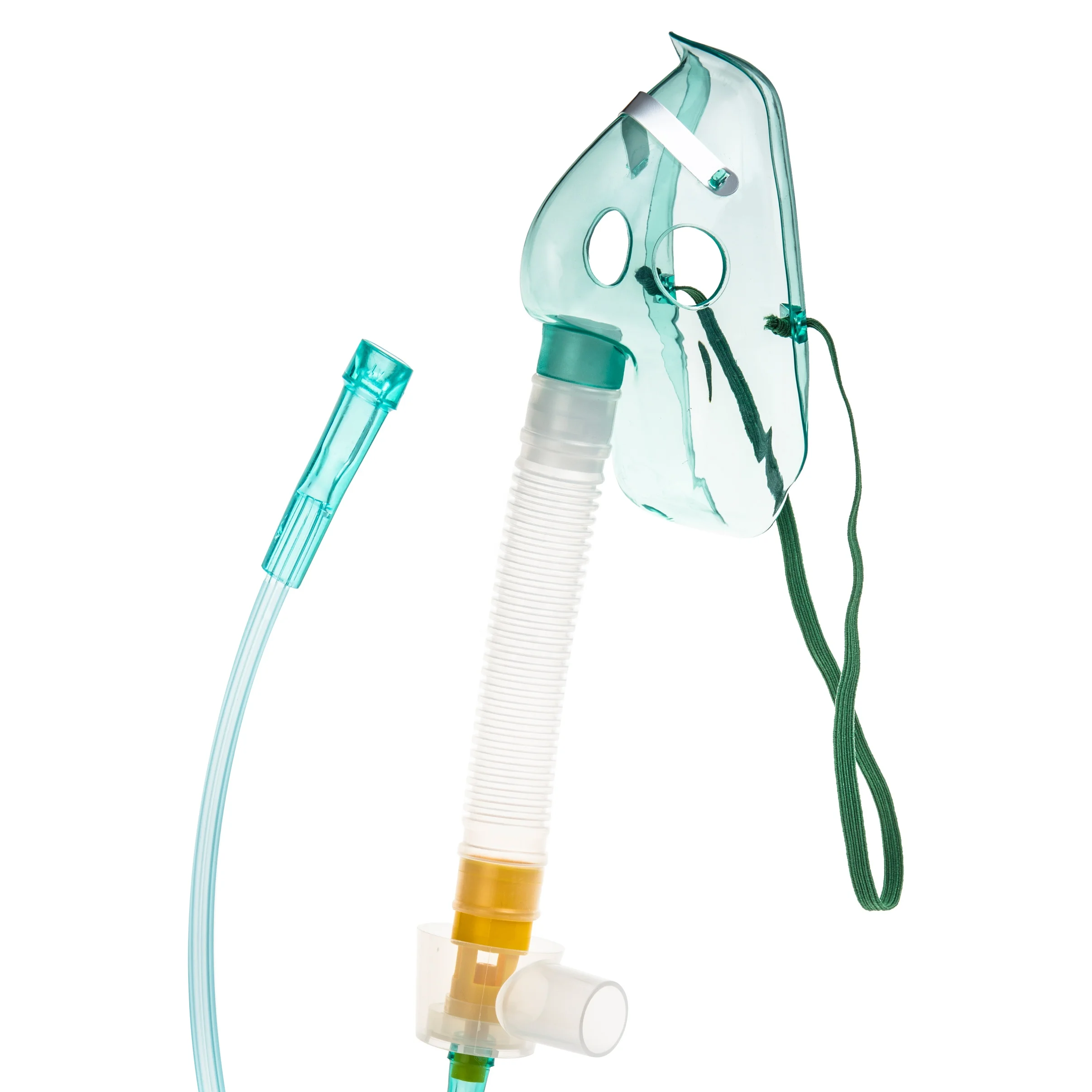 
Одноразовая Регулируемая кислородная маска для лица Venturi из ПВХ 