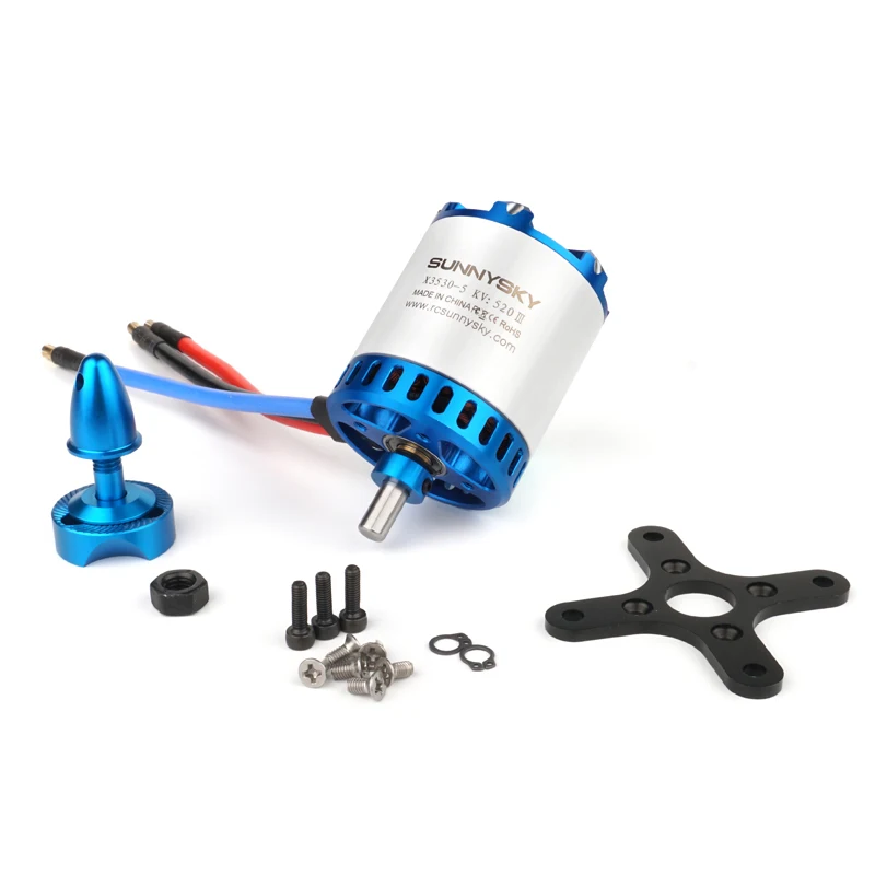 SUNNYSKY X3530-III 445KV 520KV 650KV 860KV Brushless Motor for RC Quadcopter Airplanes Fixed Wing Plane