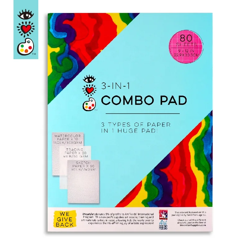 
mixing papers of watercolor sketch and tracing, mixed pad learn to paint books 