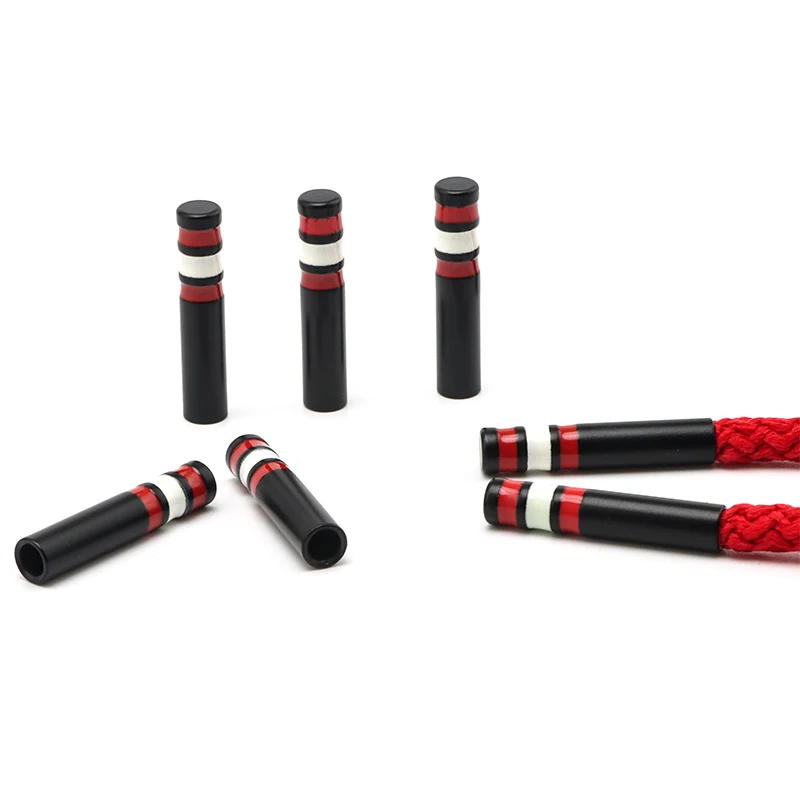 Custom Metal Aglet Tip Shoe Lace End Lock Accessories Hoodie Drawstring Replacement Shoe Lace Round Metal Aglet