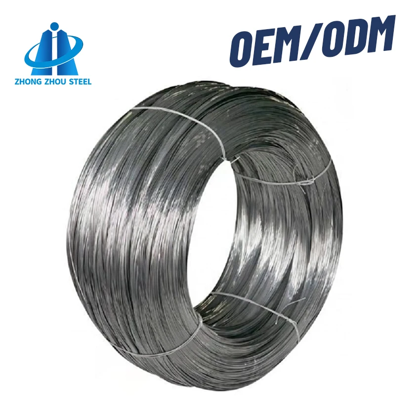 SAE1008/Q195 MS low carbon steel wire rod, nail making wire, 5.5mm 6.5mm 8mm wire price