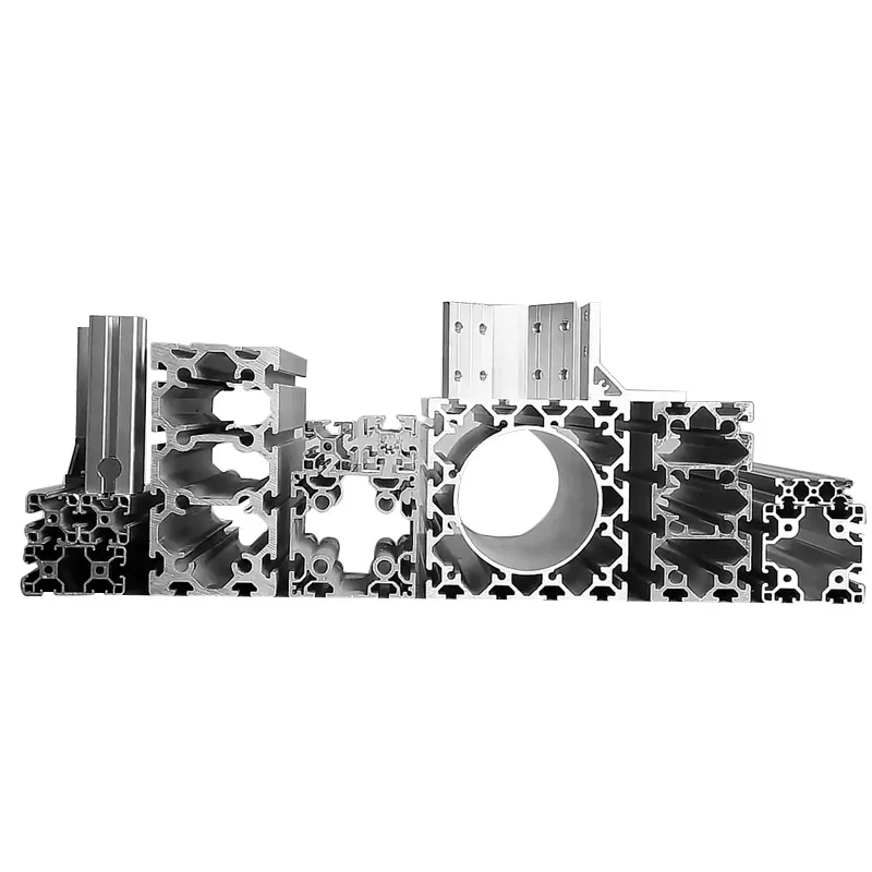 Модульная система обрамления, промышленный экструдированный алюминиевый профиль, T-образный слот, 4040 модульные алюминиевые экструдированные профили