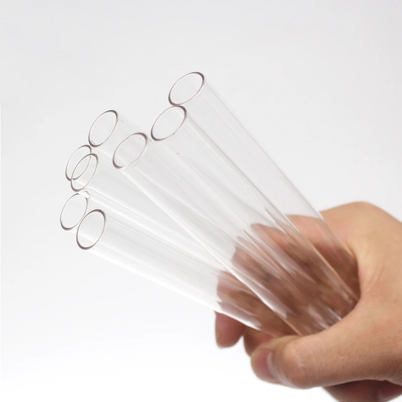 High Quality Clear High Borosilicate Glass Test Culture Tube 120Ml Glass Test Tube With Cork