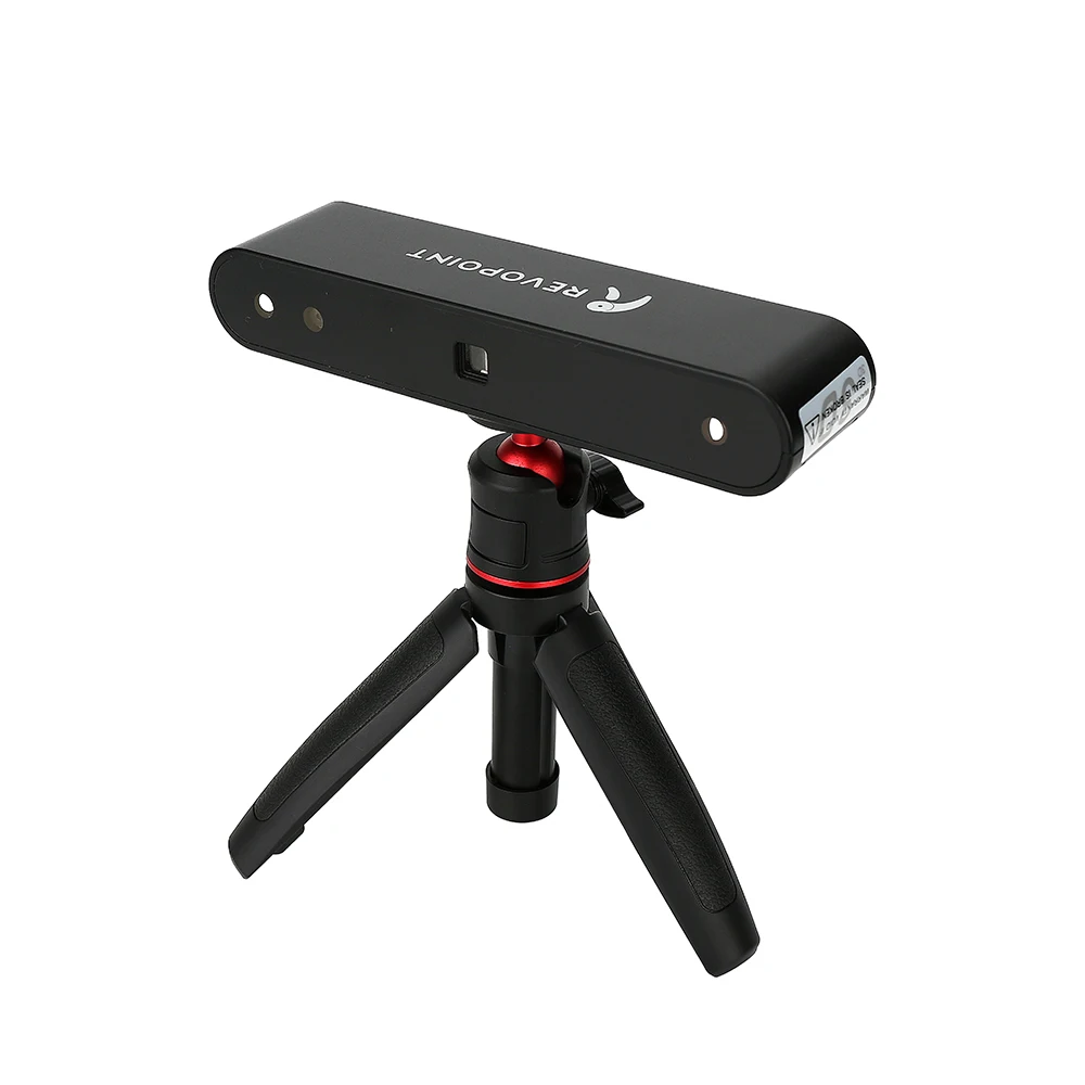 POP 3D Scanner Kits with Turntable and Tripod, Handheld and Dual-Mode, 0.3 mm Accuracy with Revopoint Free Soft Ware Handy scan