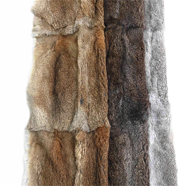Rex Rabbit Fur Plate Chinchilla Fur Plates