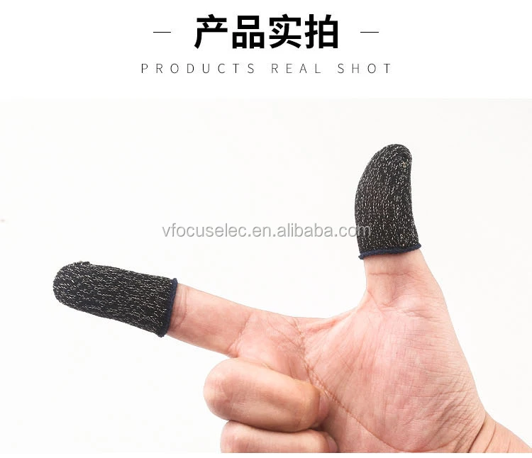 
pubg mobile gaming gloves touch screen sleeve anti-sweat finger sets finger tips 